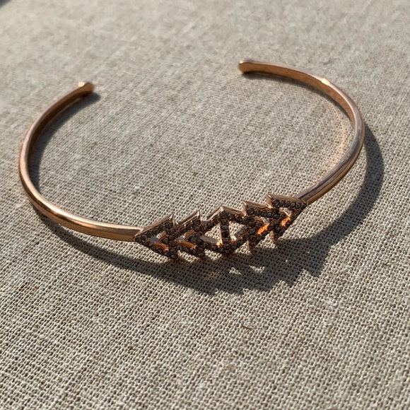 Stella & Dot Jewelry - Stella & Dot Pave Triangle Cuff bracelet
